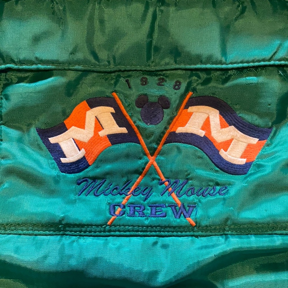 Mickey Mouse crew bag.
